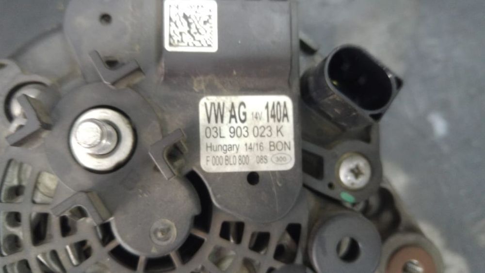 Alternator audi a1 a3 q3 tt vw golf 6 golf 7 touran tiguan crafter seat leon 5f  03l903023k