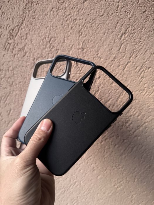 Huse piele Apple Leather iPhone 17Pro/17ProMax