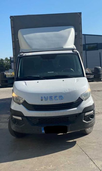 Iveco Daily 50C15 | 2017 | Euro 6 | Platformă prelată 6.20 m | 150 CP | AC | Unic proprietar
