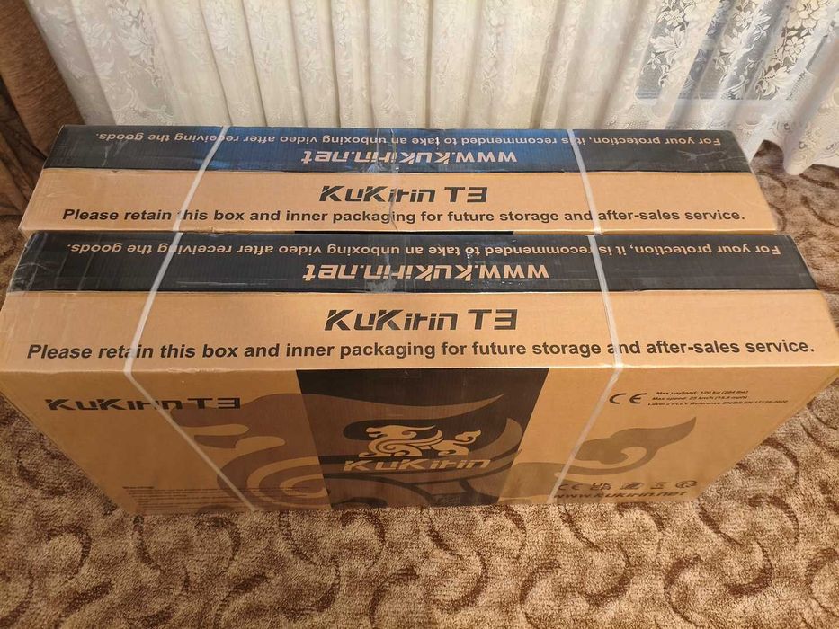 Noua Sigilata‼️ Kukirin T3‼️ 2026‼️Motor 800W, 50-55 Km/h, Lumini Ambientale RGC, Cheie Contact, Design deosebit Lumini Laser laterale,
