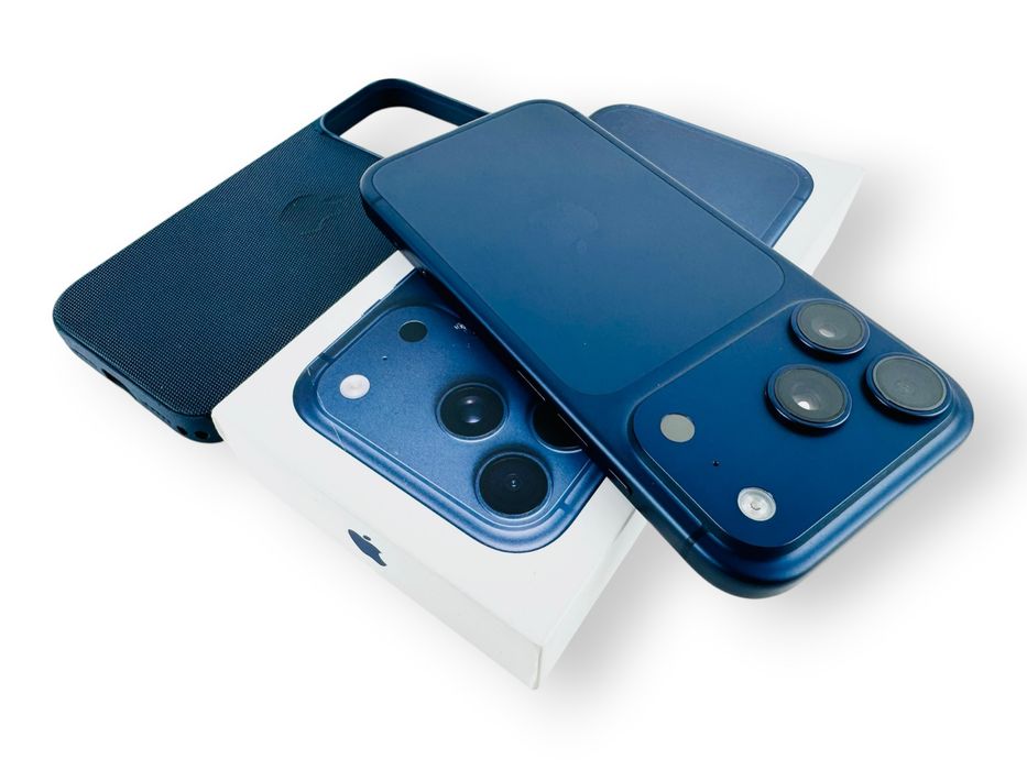 Перфектен! Apple iPhone 17 Pro 256GB Blue Гаранция!