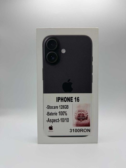 Iphone 16 128GB Nou Sigilat