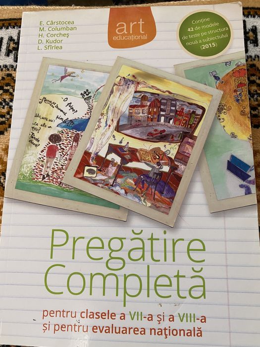 Vand carti pregatire mate, romana, chimie, biologie, franceza