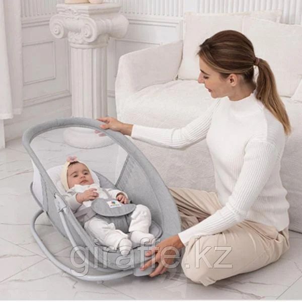 шезлонг качалка со столешницей