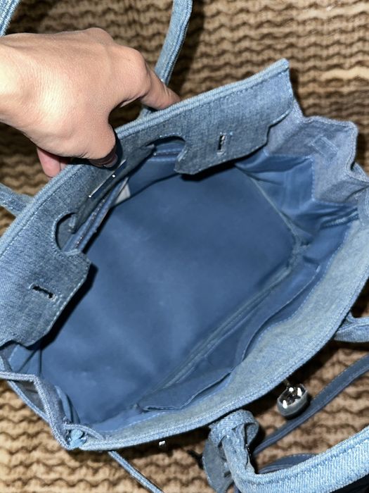 Сумка Birkin Denim Lux (jeans pocket)