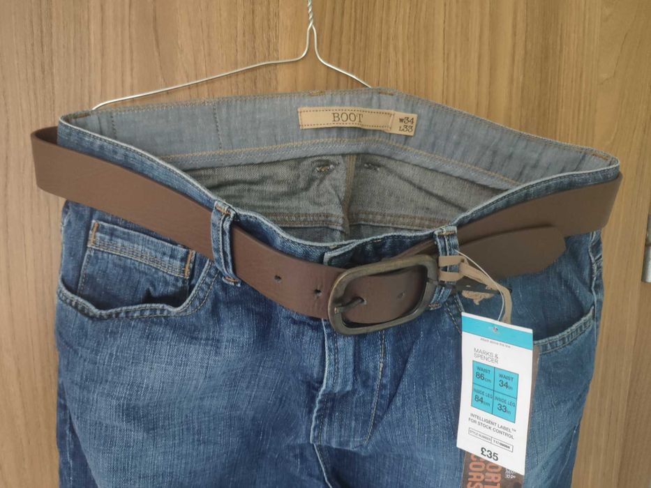 мъжки дънки марка Marks & Spencer размер 34