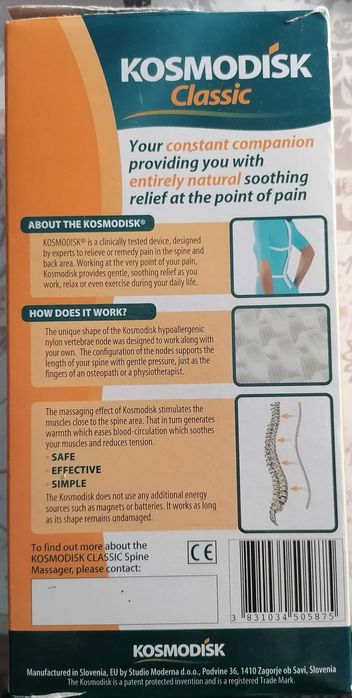 Aparat de masat coloana - KOSMODISK CLASIC