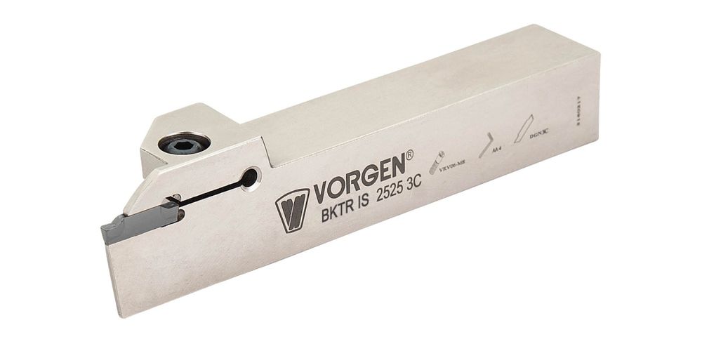 прорезен и канален нож със сменяеми твърдосплавни пластини BKTR