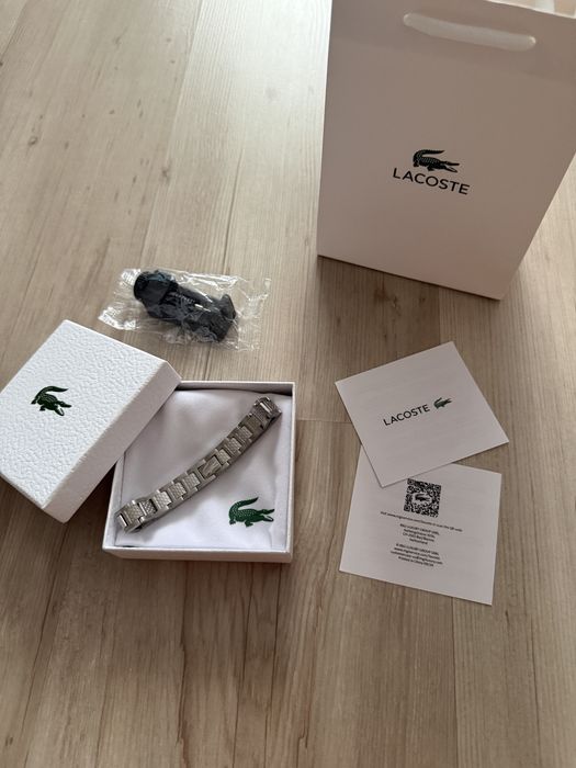 Мъжка гривна Lacoste - чисто нова с пълен комплект