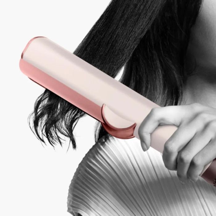 Dyson Airstrait straightener in special edition Kanzan Pink