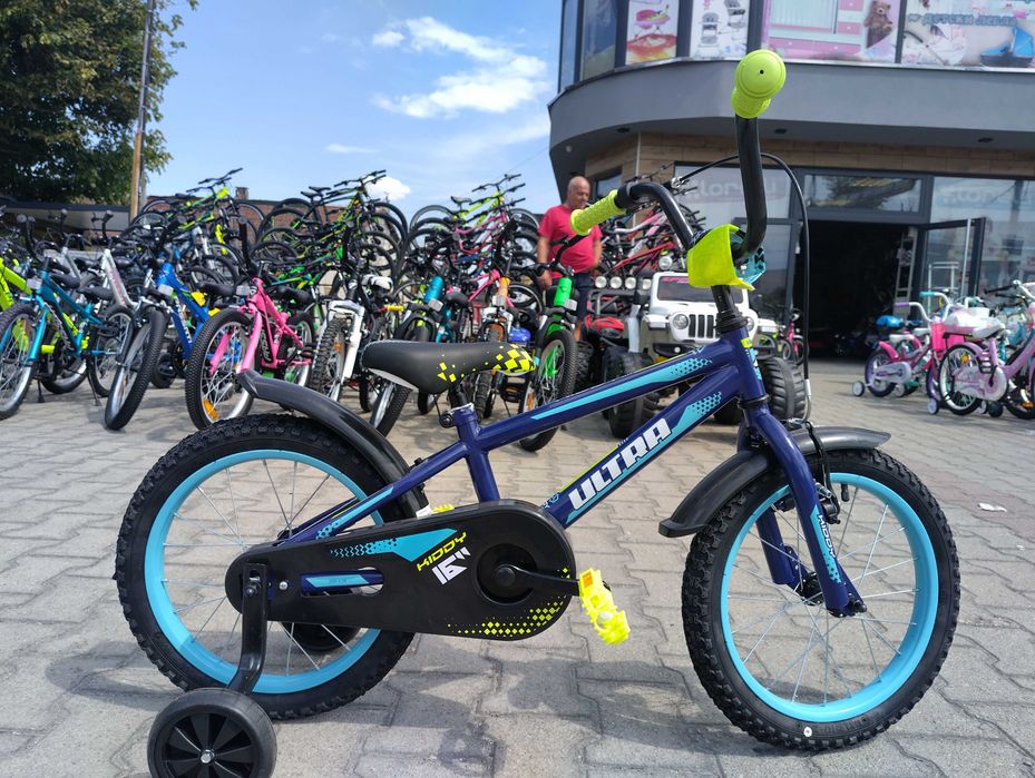 CROSS Велосипед 16" ULTRA KIDY син