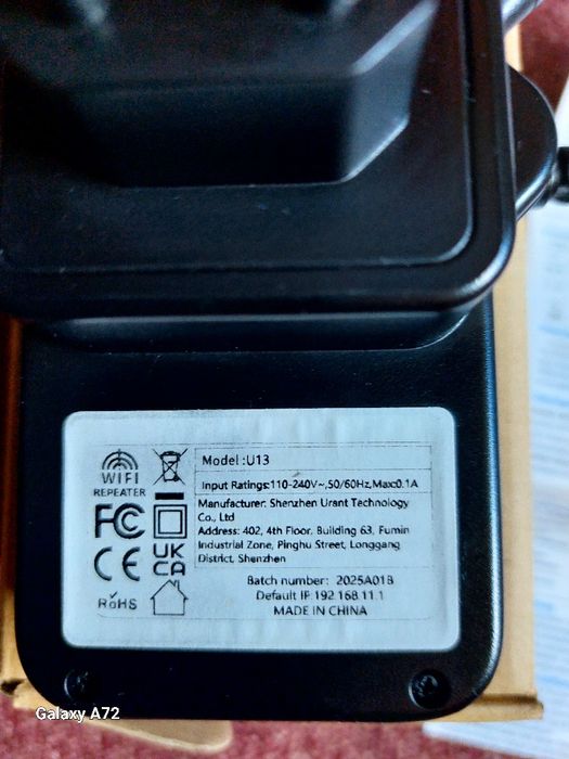 Extender amplificator wifi 1200mbps 6 antene  nou