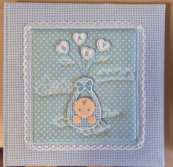 Фотоалбум плюс рамка за снимки за бебе