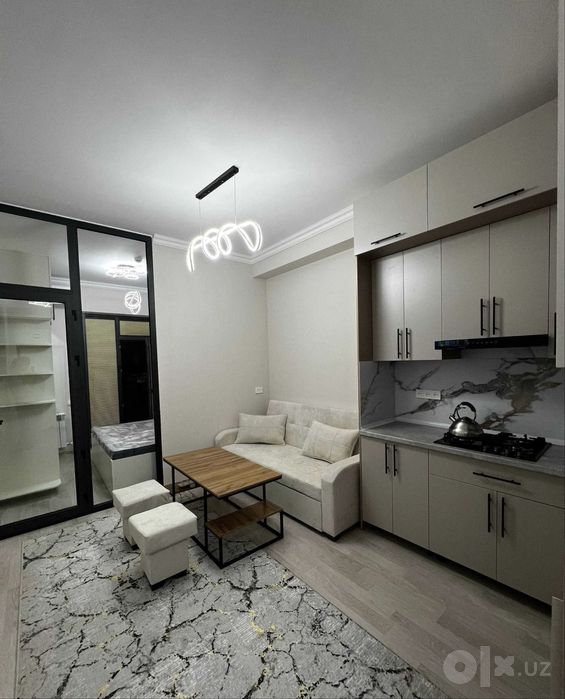 Сдается 1в2 ком ЖК Green Park Бузсув. За ЖК Manzara. Новый ремонт