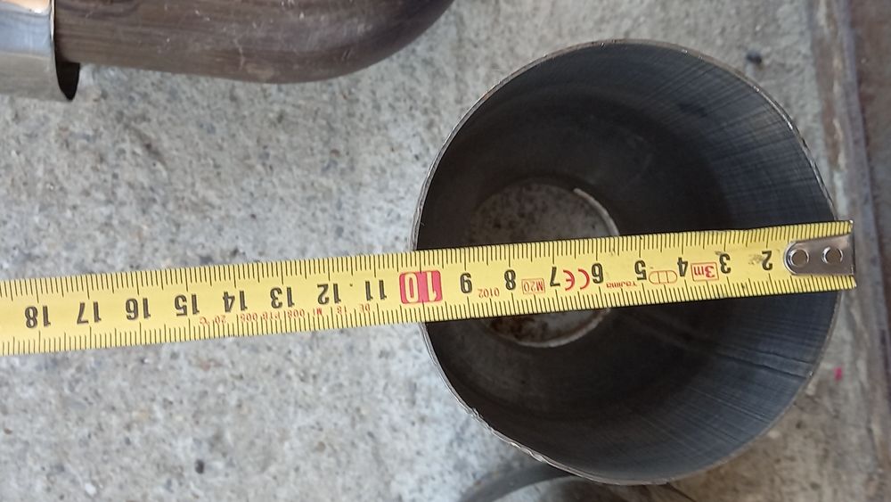 Накрайник за аспух заглушител от нераждаема стомана 3те за 80лв