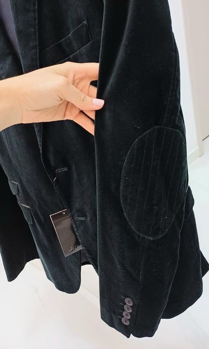 Sacou elegant catifea Zara Man