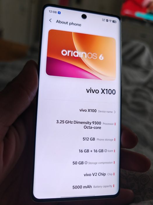 Telefon VIVO X100 Pro Zeiss 512gb 32 RAM gen iPhone  Samsung  Huawei Honor Oppo Xiaomi