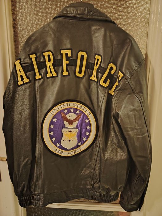 Air force Винтидж кожено яке