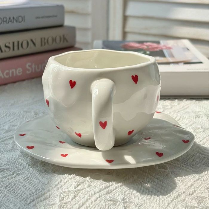 Набор кружка и блюдце