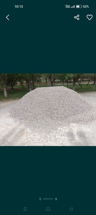 Щебень отсевь дресва бутывый камень