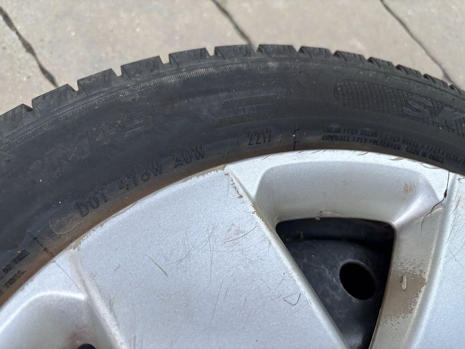 Jante Daihatsu Copen cu anvelope iarna