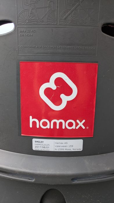 Scaun copil pentru bicicleta HAMAX Smiley