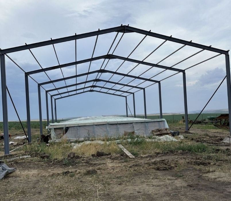 Vand structura metalica 8x15x4h ideală pt  atelier