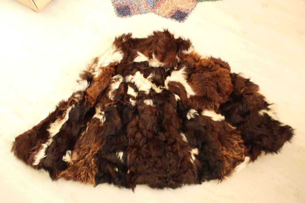 Естествени животински кожи за декорация