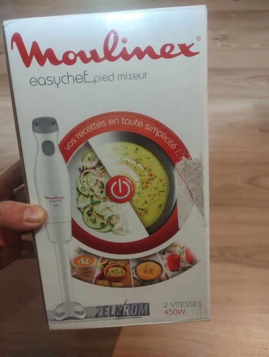Blender/ mixer 2 in 1  Moulinex Easy chef 450 nou