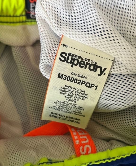 Плувни мъжки шорти Superdry