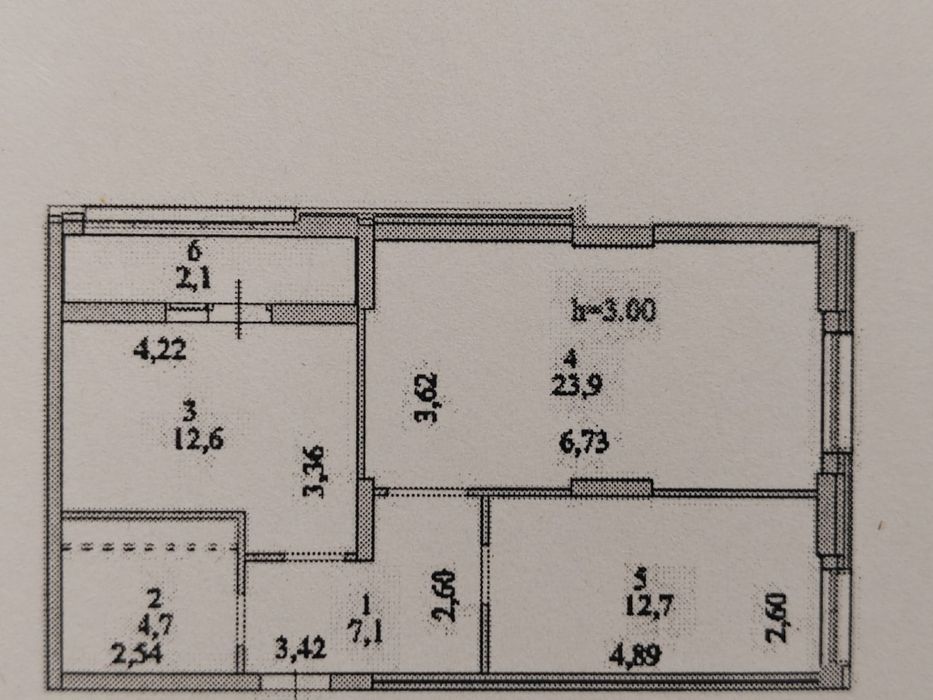 Продам 2 комн квартиру