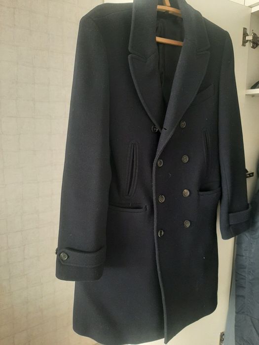 Польто из кошемира мужское