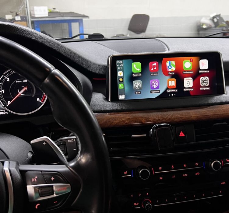 Установка CarPlay на Bmw разных моделей