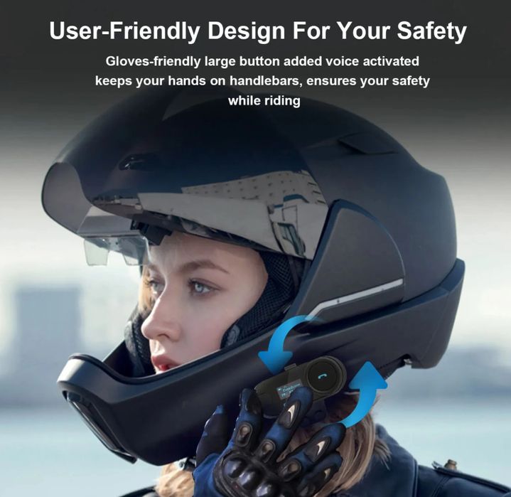Helmet intercom headset TCOM-SC