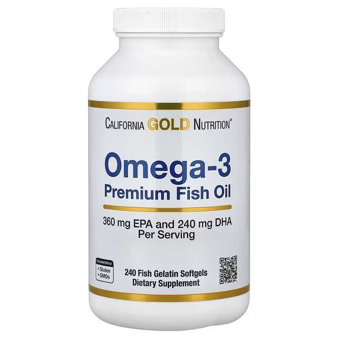 California Gold омега-3 omega 3 Premium Fish Oil Omega Omega-3