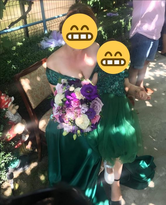 Vând rochii (set mama-fiica)