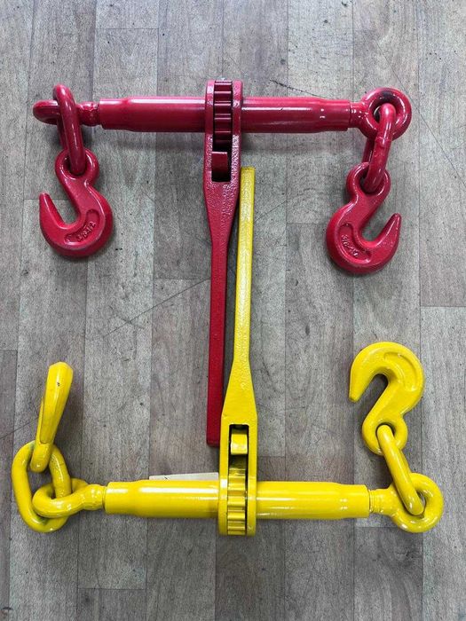 Цепь, талреп, ремни стяжные.