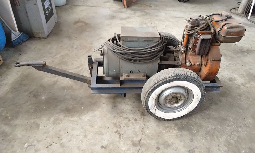 Aparat de sudura, motor lombardini