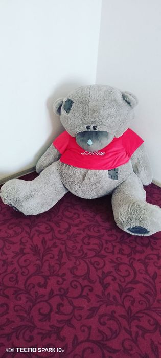 Ayiq katta buyi 130 sm oʻyinchoq yangi narxi 500 ming kelishamiz