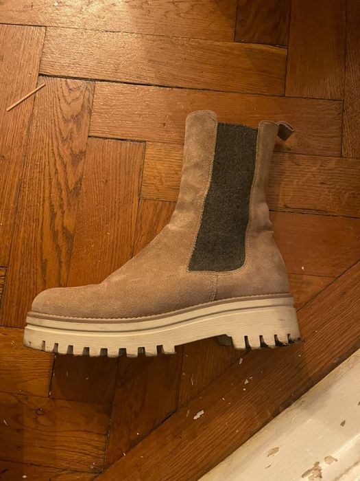 Cinque Bocanci Ghete Cizme piele intoarsa 39