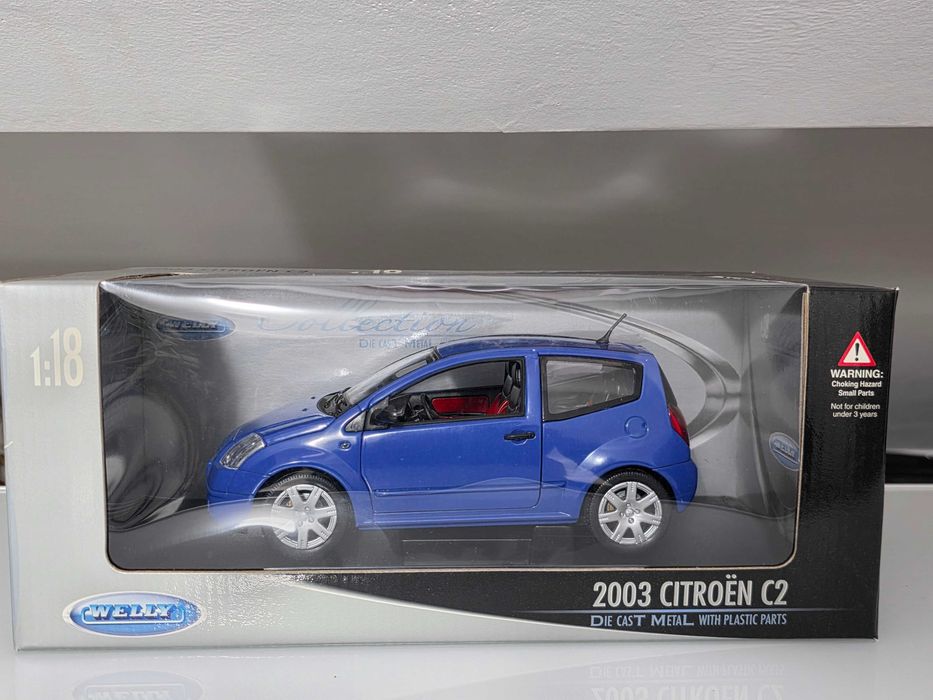 Macheta Auto 1/18 Welly Citroen C2 2003