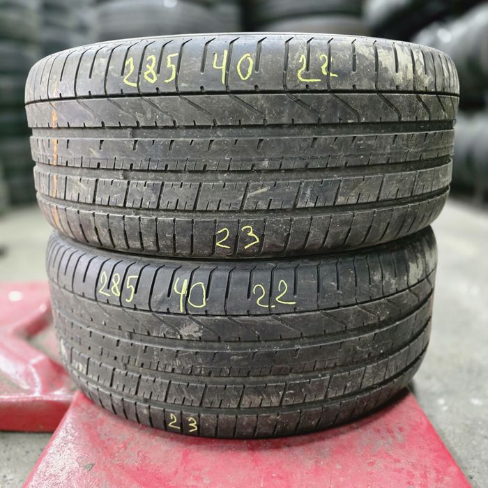 2x 285/40/22 VARA PIRELLI 2023 Stare excelenta