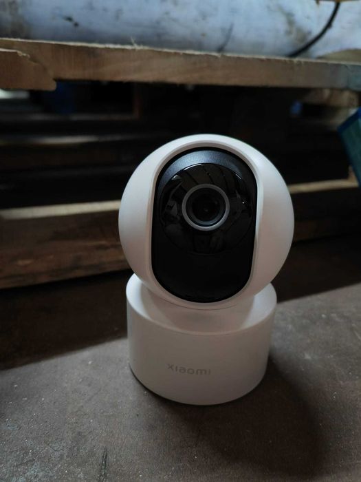 Camera de supraveghere Smart Xiaomi C302, 3MP, 2K (2304 X 1296), Bluetooth, Wi-Fi 6, Apeluri vocale bidirectionale, rotire 360 grade, Alb