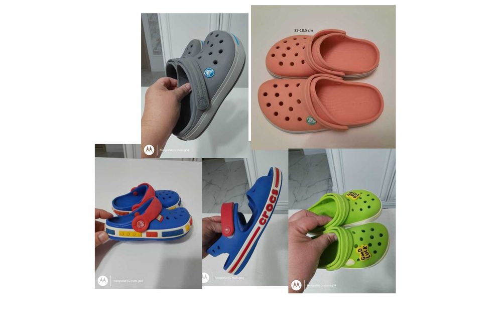 Crocs copii, pretul unic 75 lei perechea