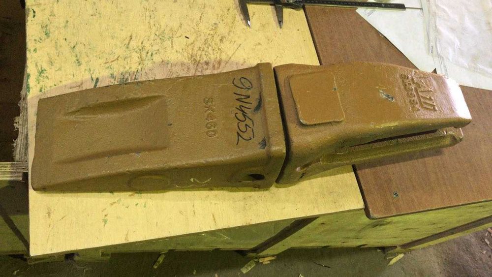 Коронки на экскаваторы caterpillar