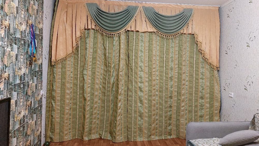 Продам шторы + тюль в комплекте