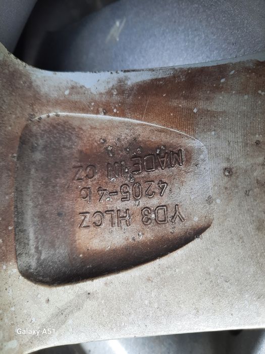 Ляти джанти с гуми 5×100,ШКОДА, 15цола