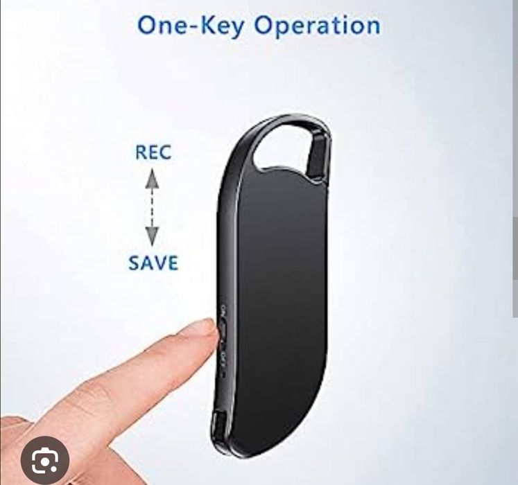 Мини диктофон 64GB, подслушвателно устройство