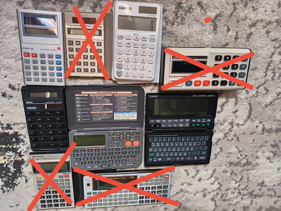 Casio sharp Sigma ELORG