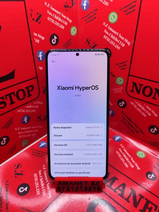 Xiaomi 13T Pro Amanet SZ Non Stop